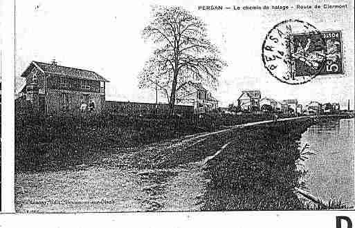 Ville de PERSAN Carte postale ancienne