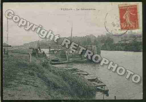 Ville de PERSAN Carte postale ancienne