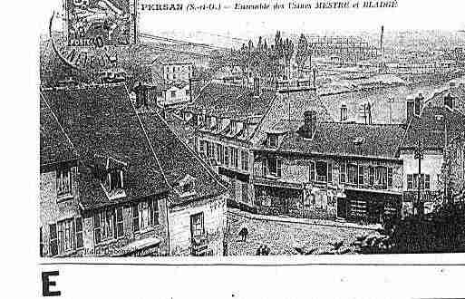 Ville de PERSAN Carte postale ancienne