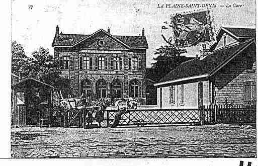 Ville de PLAINESAINTDENIS(LA) Carte postale ancienne