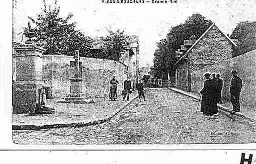 Ville de PLESSISBOUCHARD(LE) Carte postale ancienne