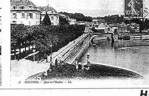 Ville de PONTOISE Carte postale ancienne