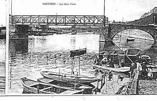 Ville de PONTOISE Carte postale ancienne