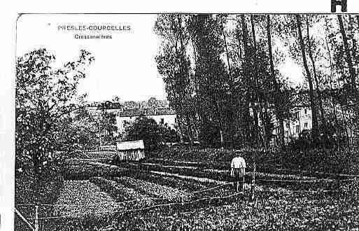 Ville de PRESLES Carte postale ancienne