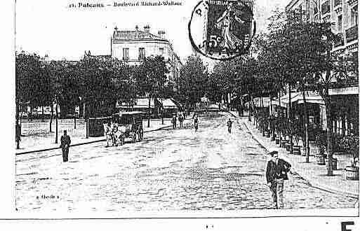 Ville de PUTEAUX Carte postale ancienne