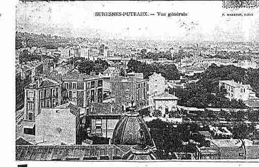 Ville de PUTEAUX Carte postale ancienne