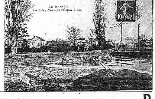 Ville de RAINCY(LE) Carte postale ancienne