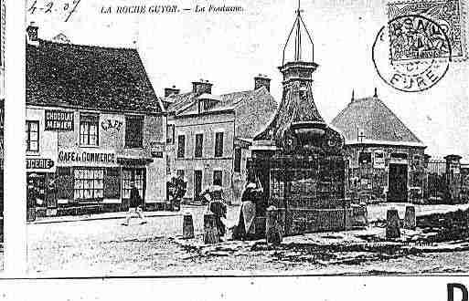Ville de ROCHEGUYON(LA) Carte postale ancienne