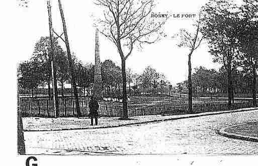 Ville de ROSNYSOUSBOIS Carte postale ancienne