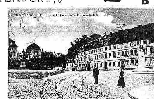 Ville de SAARBRUCKEN Carte postale ancienne Ville de SAARBRUCKEN Carte postale ancienne
