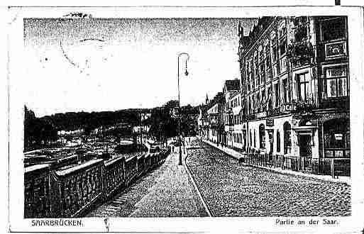 Ville de SAARBRUCKEN Carte postale ancienne Ville de SAARBRUCKEN Carte postale ancienne