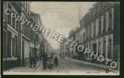 Ville de SAINTBRICESOUSFORET Carte postale ancienne