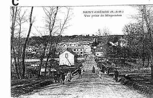 Ville de SAINTCHERON Carte postale ancienne