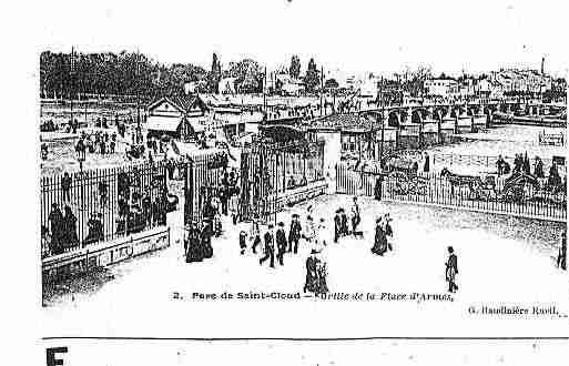 Ville de SAINTCLOUD Carte postale ancienne