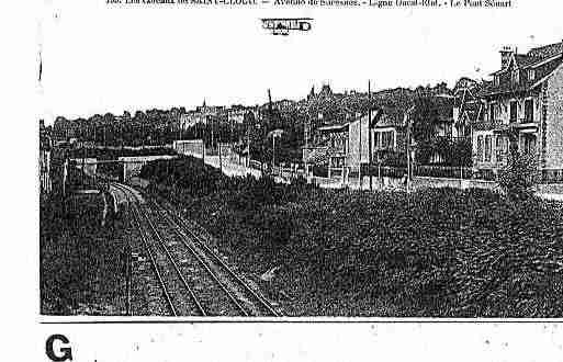 Ville de SAINTCLOUD Carte postale ancienne