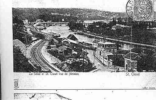 Ville de SAINTCLOUD Carte postale ancienne