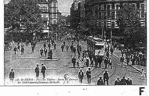 Ville de SAINTDENIS Carte postale ancienne