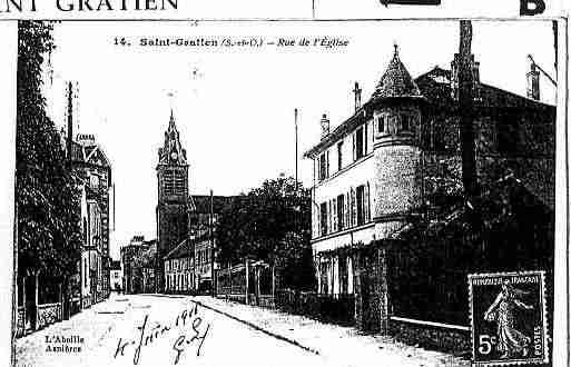 Ville de SAINTGRATIEN Carte postale ancienne