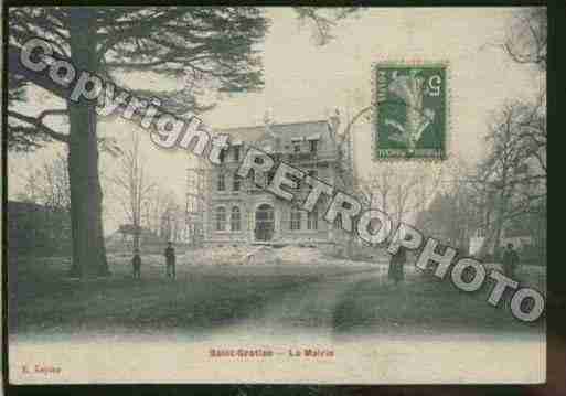 Ville de SAINTGRATIEN Carte postale ancienne