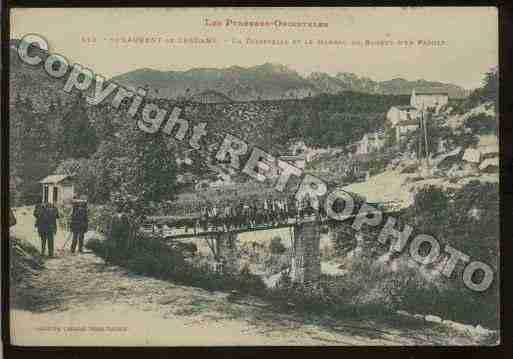 Ville de SAINTLAURENTDECERDANS Carte postale ancienne