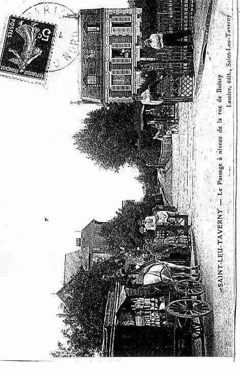Ville de SAINTLEULAFORET Carte postale ancienne