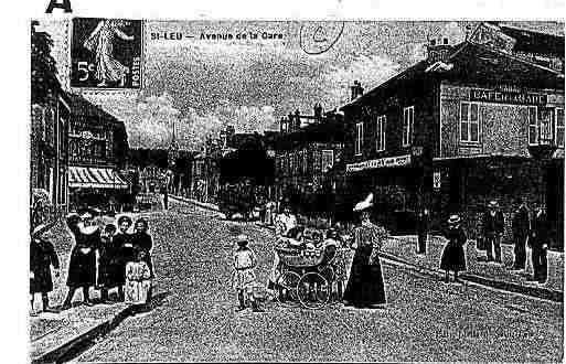 Ville de SAINTLEULAFORET Carte postale ancienne