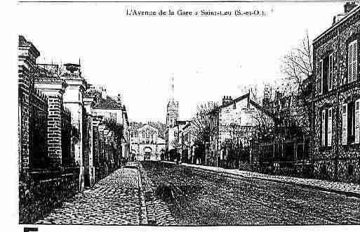 Ville de SAINTLEULAFORET Carte postale ancienne