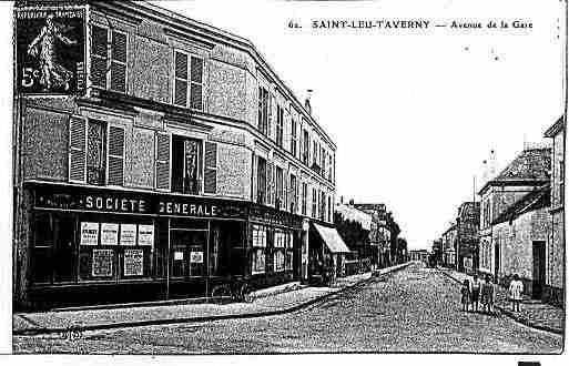 Ville de SAINTLEULAFORET Carte postale ancienne