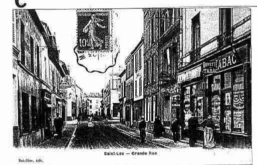 Ville de SAINTLEULAFORET Carte postale ancienne