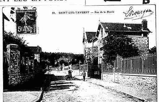 Ville de SAINTLEULAFORET Carte postale ancienne