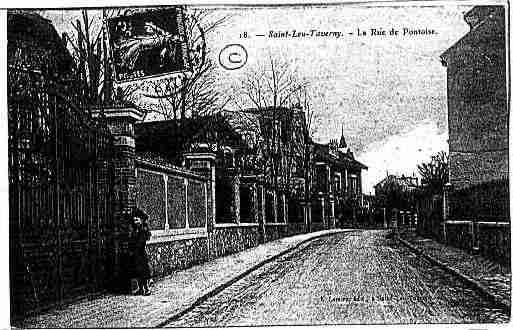 Ville de SAINTLEULAFORET Carte postale ancienne