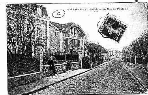 Ville de SAINTLEULAFORET Carte postale ancienne