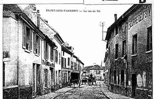 Ville de SAINTLEULAFORET Carte postale ancienne