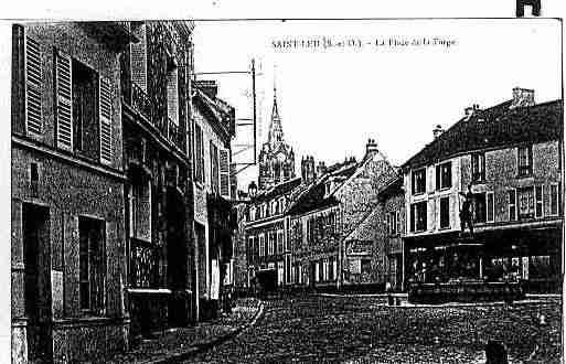Ville de SAINTLEULAFORET Carte postale ancienne