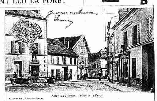 Ville de SAINTLEULAFORET Carte postale ancienne