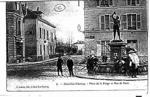 Ville de SAINTLEULAFORET Carte postale ancienne
