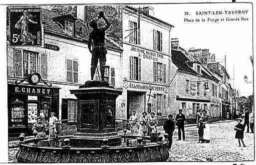 Ville de SAINTLEULAFORET Carte postale ancienne