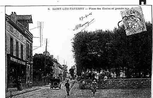 Ville de SAINTLEULAFORET Carte postale ancienne