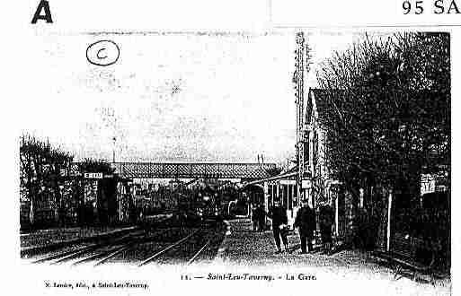 Ville de SAINTLEULAFORET Carte postale ancienne