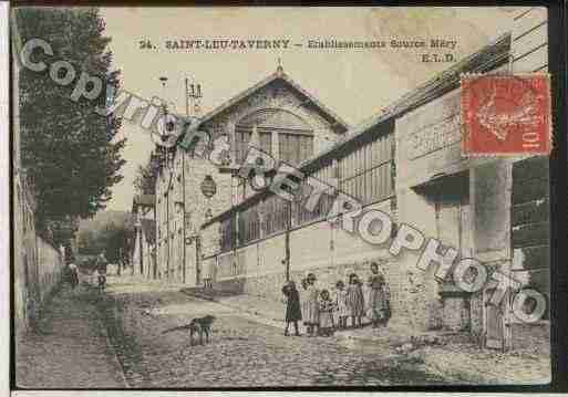 Ville de SAINTLEULAFORET Carte postale ancienne
