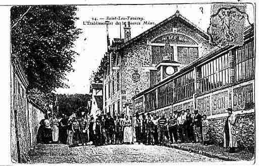 Ville de SAINTLEULAFORET Carte postale ancienne