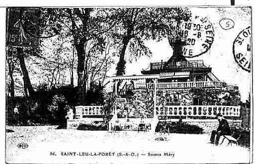 Ville de SAINTLEULAFORET Carte postale ancienne