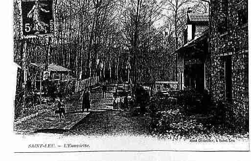 Ville de SAINTLEULAFORET Carte postale ancienne