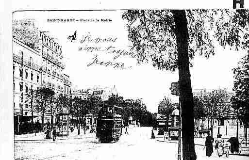 Ville de SAINTMANDE Carte postale ancienne