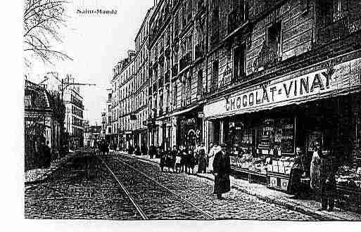 Ville de SAINTMANDE Carte postale ancienne