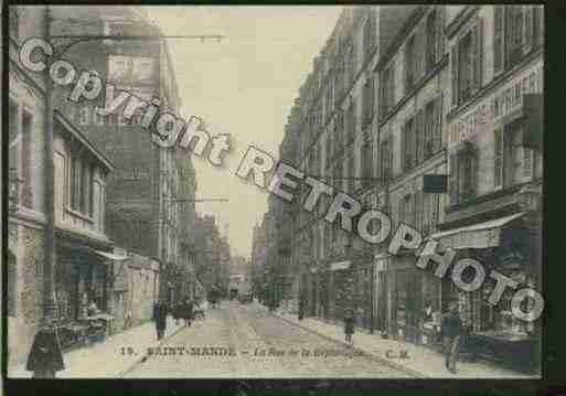 Ville de SAINTMANDE Carte postale ancienne