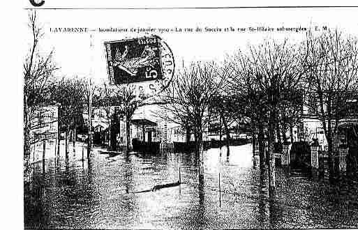 Ville de SAINTMAURDESFOSSES Carte postale ancienne