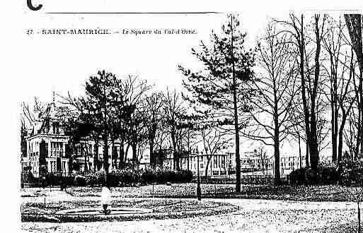 Ville de SAINTMAURICE Carte postale ancienne