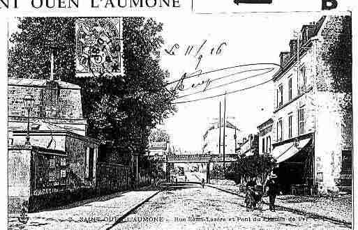 Ville de SAINTOUENL\'AUMONE Carte postale ancienne