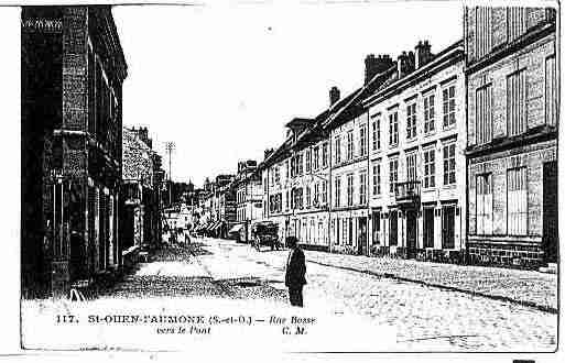 Ville de SAINTOUENL\'AUMONE Carte postale ancienne